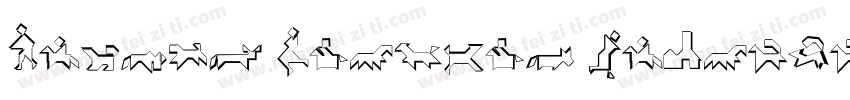 Gothic Tangram Rounded Regular字体转换